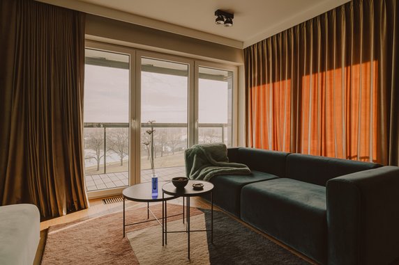 Designerska układanka we wnętrzach apartamentu