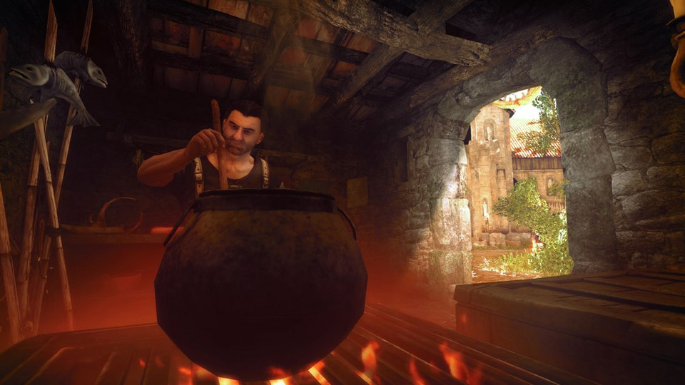 Kadr z gry "Risen 2: Mroczne wody"