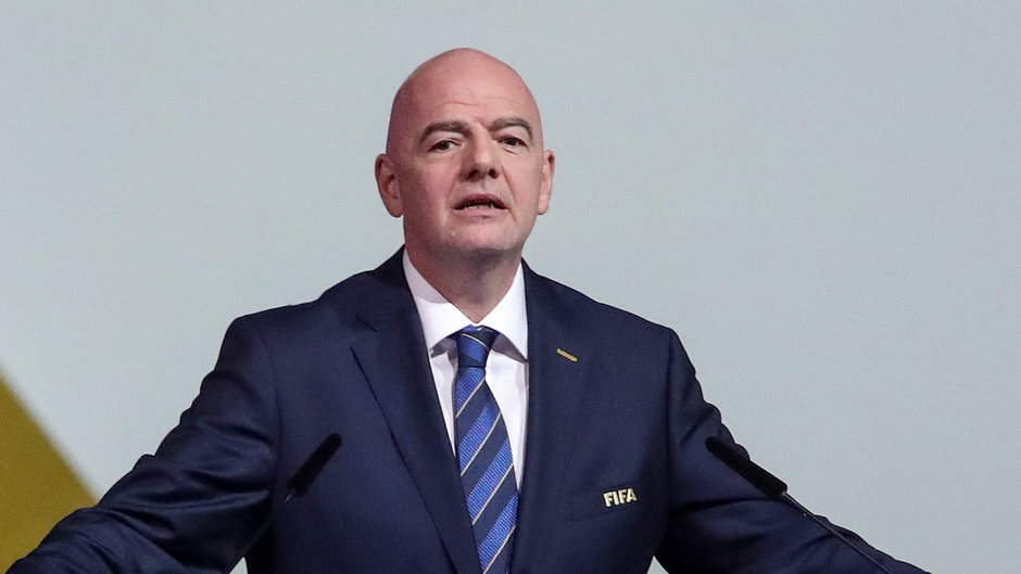 Prezydent FIFA Gianni Infantino