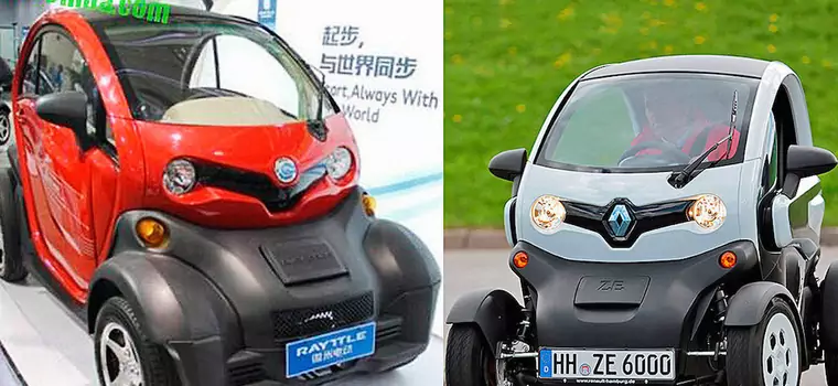 Tańsze Renault Twizy z Chin