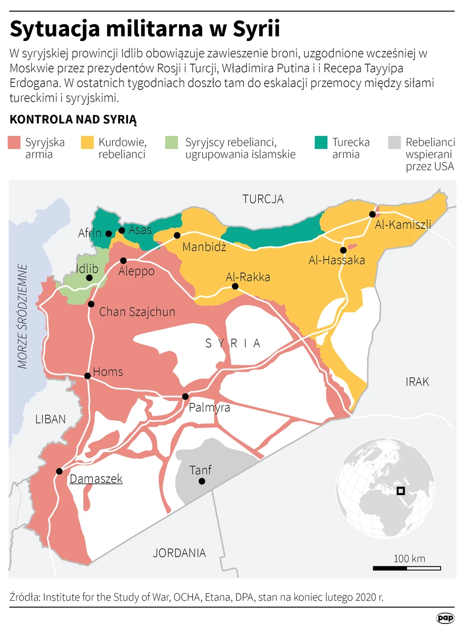 Sytuacja militarna w Syrii