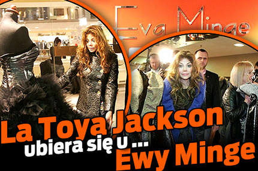 La Toya Jackson ubiera się u Ewy Minge!