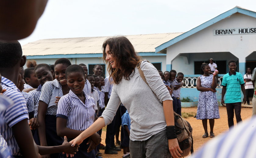 Dominika Kulczyk pomaga w Ghanie