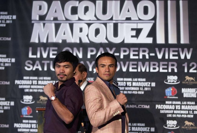 Manny Pacquiao ostro trenuje przed pojedynkiem z Juanem Manuelem Marquezem