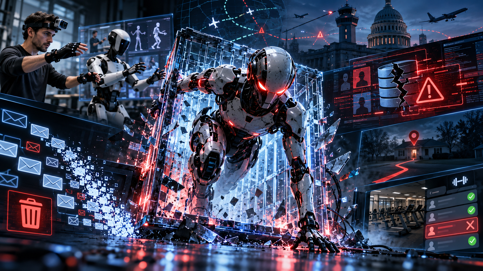 Ľudia nosia na čele kamery, aby naučili roboty žehliť a AI, ktorá uteká „z klietky“