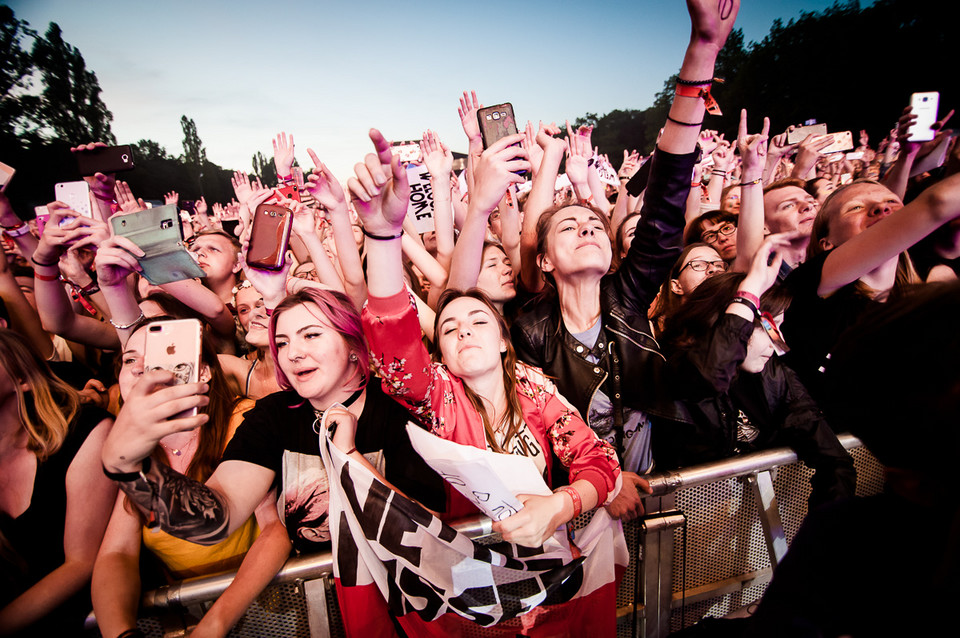 Publiczność na Orange Warsaw Festival 2017