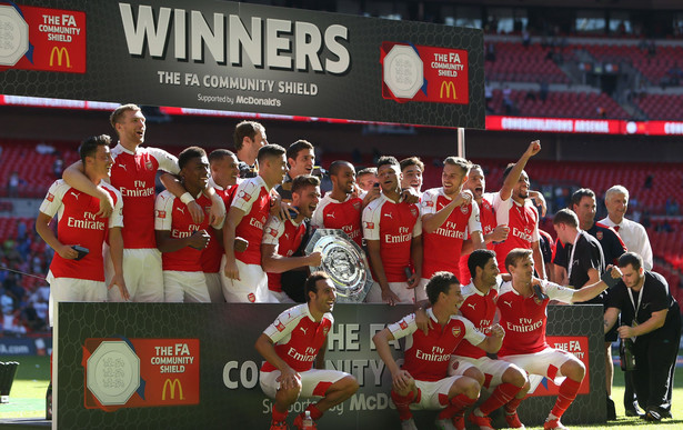 Tarczę Wspólnoty Arsenal zdobył w 2015 roku