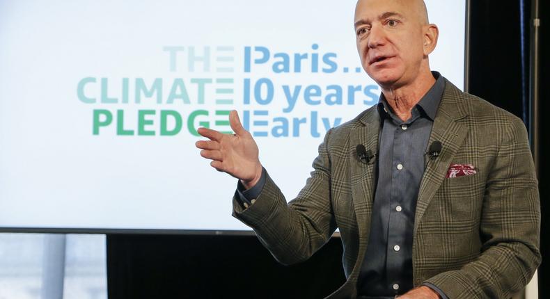 Jeff Bezos Amazon Climate pledge