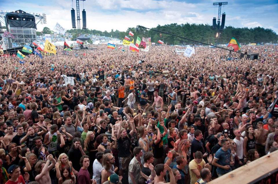 Publiczność na Przystanku Woodstock (fot. Arek Drygaś/wosp.org.pl)