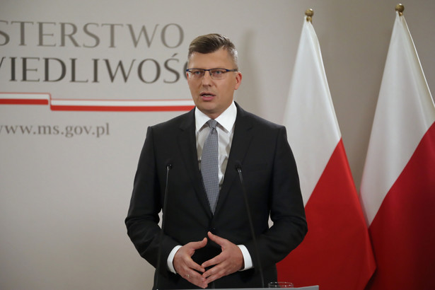 Wiceminister sprawiedliwości Marcin Warchoł