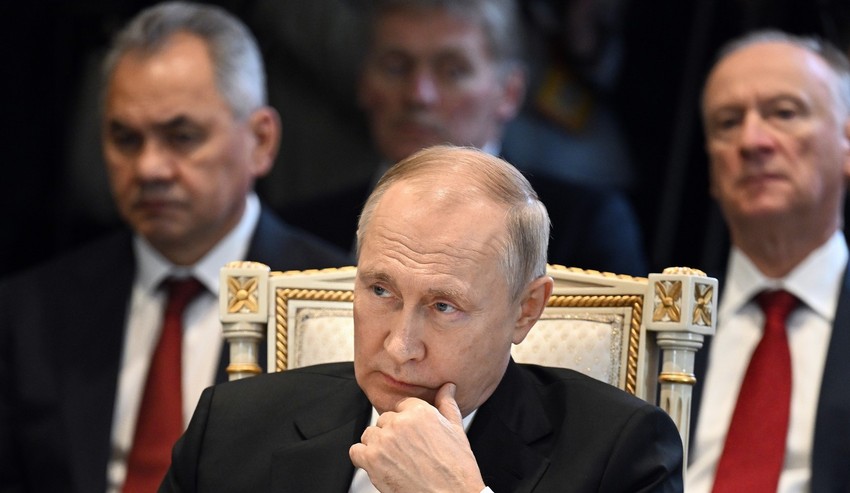 Vladimir Putin, Sergej Šojgu i Nikolaj Patrušev