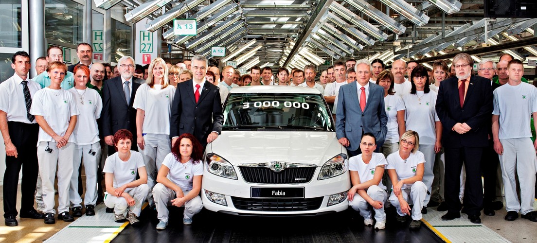 Skoda fabia nr 3 000 000