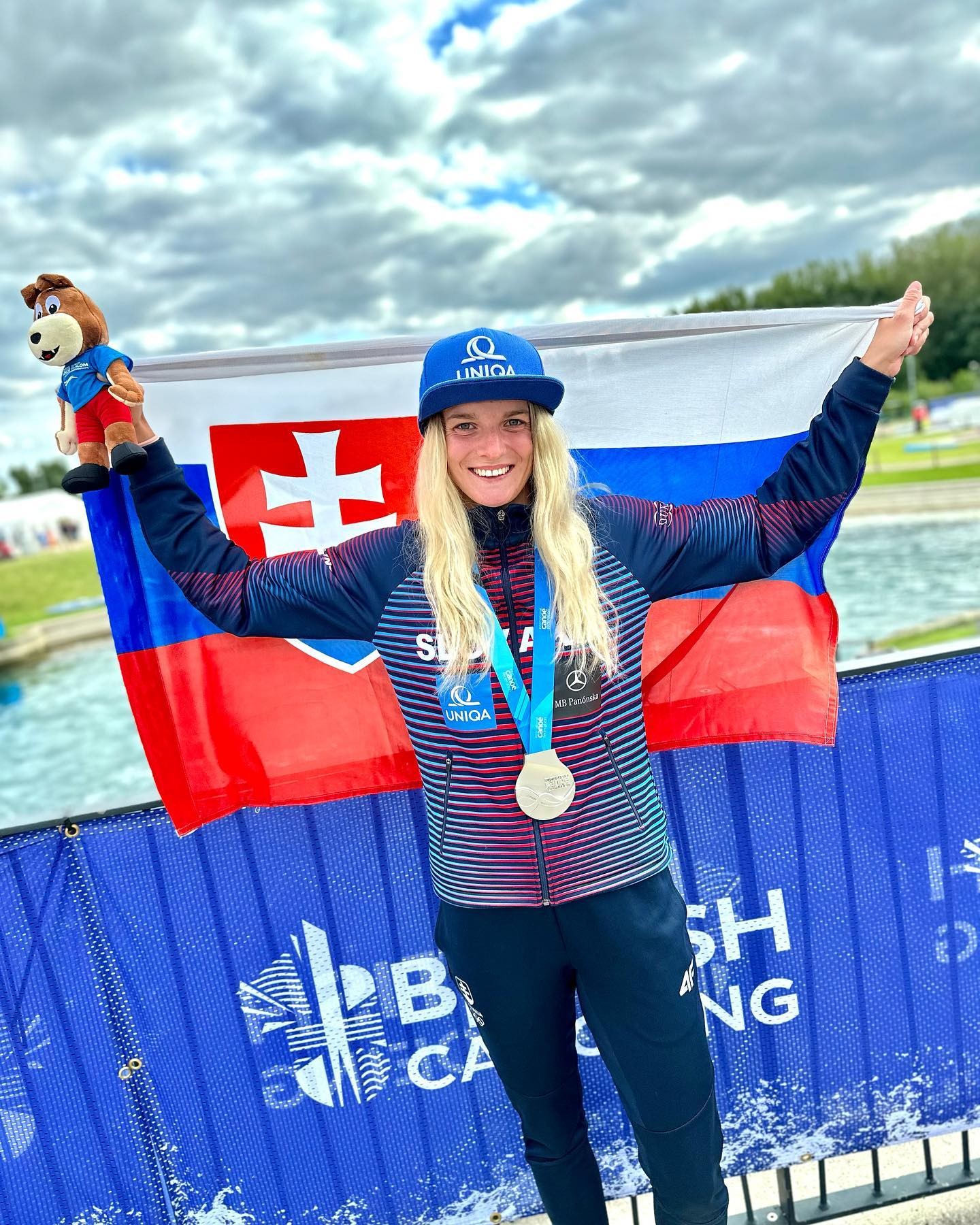 Slovenská slalomárka Eliška Mintálová. 