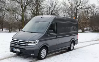 Volkswagen Crafter 4Motion - duży van jak niezła osobówka