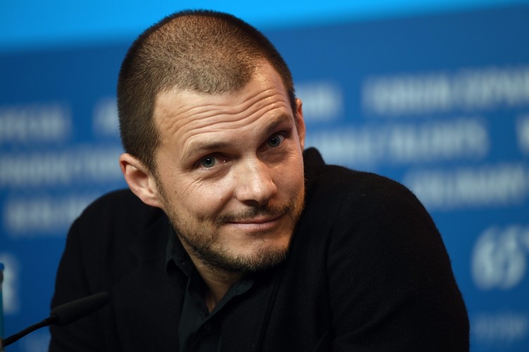 Michael Englert podczas konferencji prasowej na Berlinale 2015