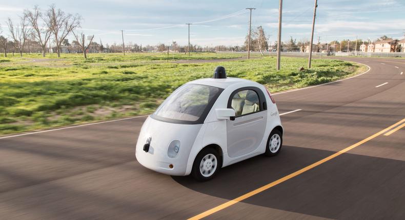The Google Car.