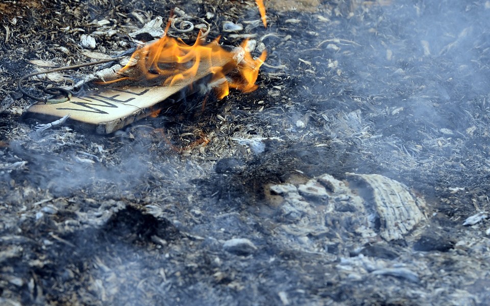 USA TEXAS WILDFIRES