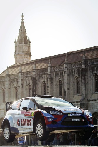 Robert Kubica 9. po pierwszym dniu Rajdu Portugalii