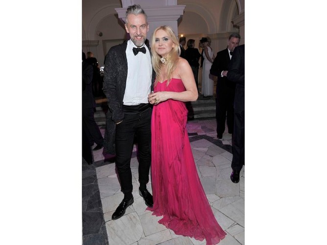 Monika Olejnik i Robert Kupisz na XIV Balu Dziennikarzy