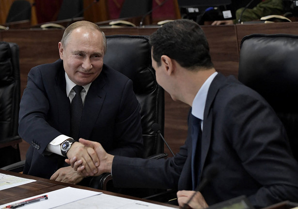 Władimir Putin i Baszar Assad