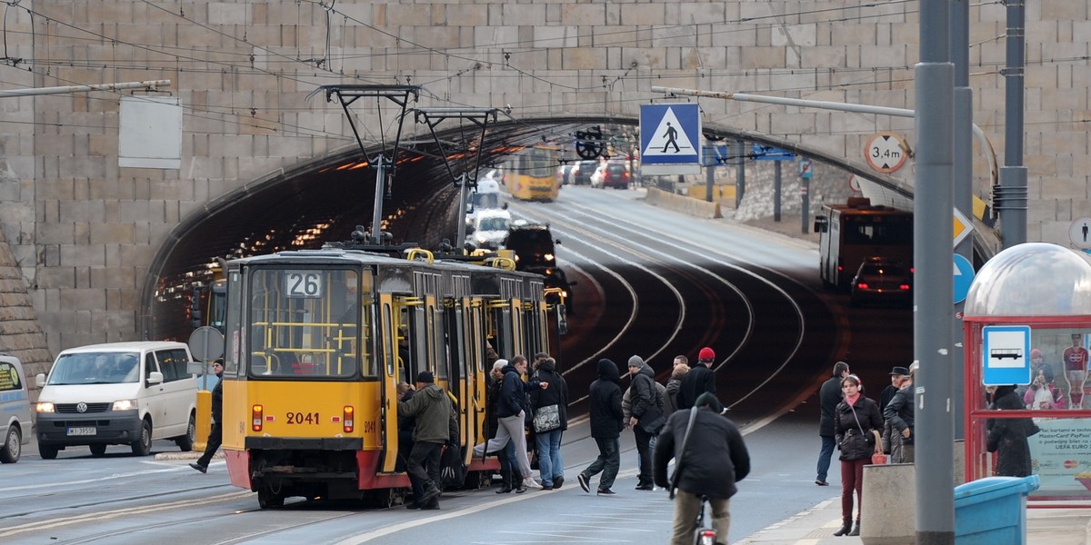 Tramwaje nie pojadą trasą W-Z