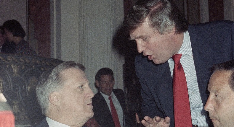 George Steinbrenner and Donald Trump