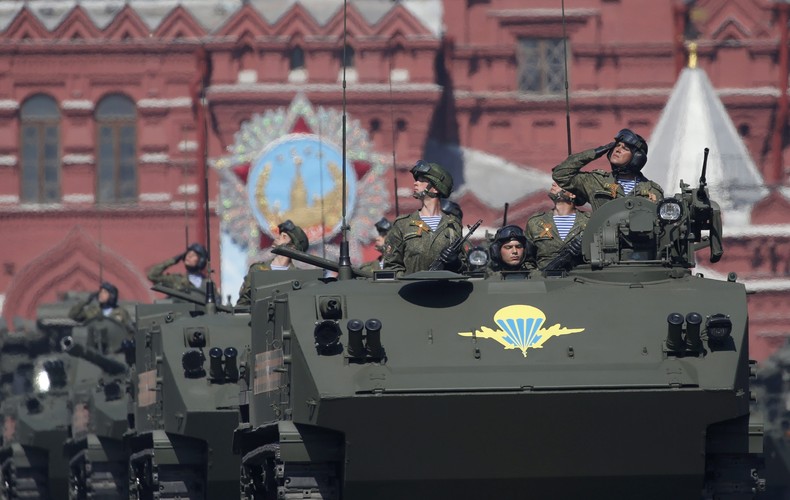 Defilada na Placu Czerwonym