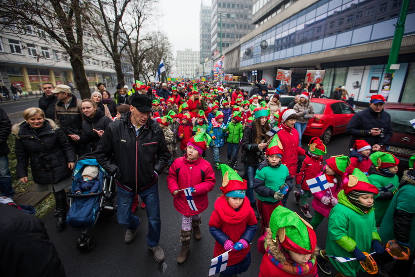 Marsz elfów w Poznaniu