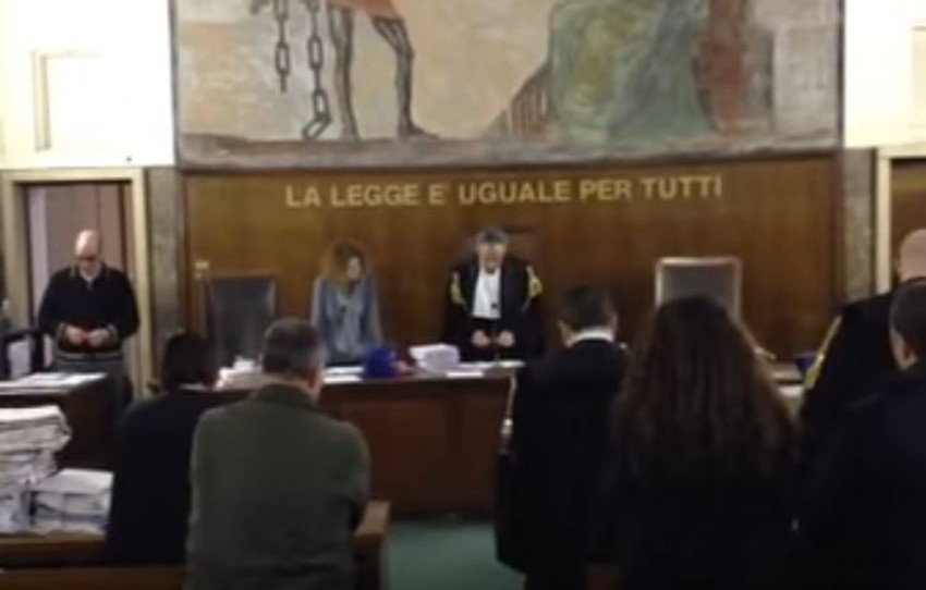 Snimak suđenja Srbima koji su pregazili saobraćajca u Italiji