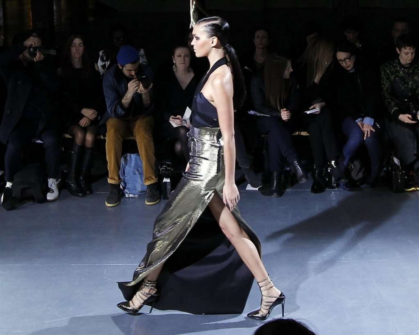 Anthony Vaccarello jesień 2012