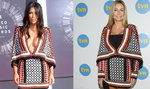 Rozenek i Kardashianka w tej samej sukience. Która lepiej?