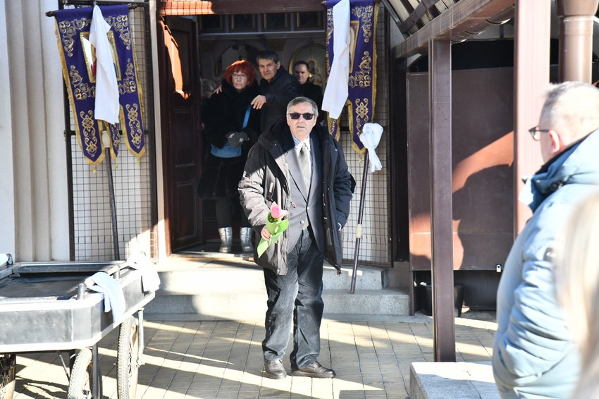 Sahrana sina Mire Banjac