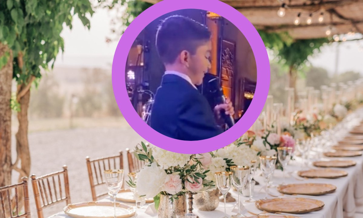 Przemowa 11-latka hitem wesela. Goście się rozpłakali, gdy zwrócił się do macochy