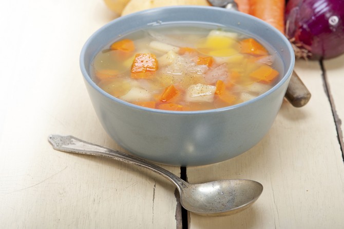 Minestrone supa