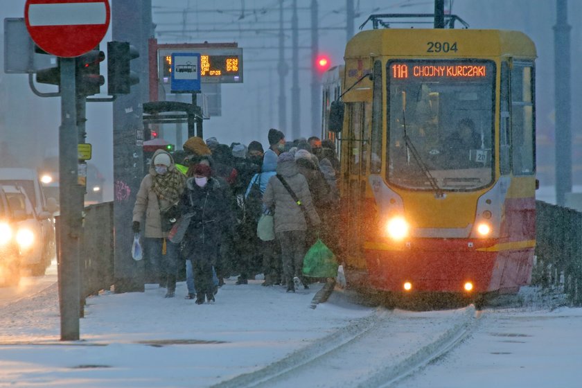 Zima w Łodzi