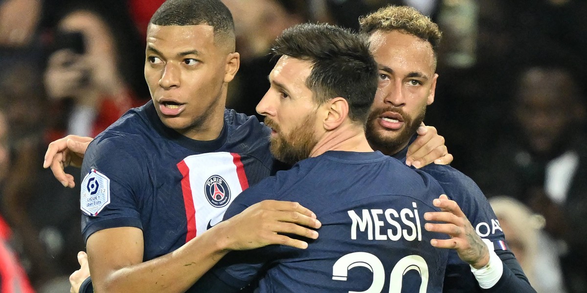 Mbappe, Messi i Neymar.