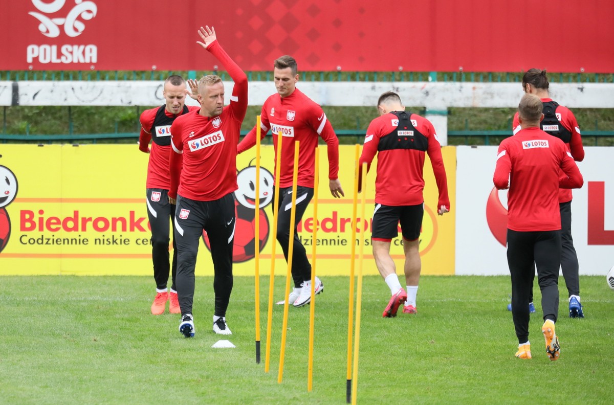 Trening reprezentacji Polski