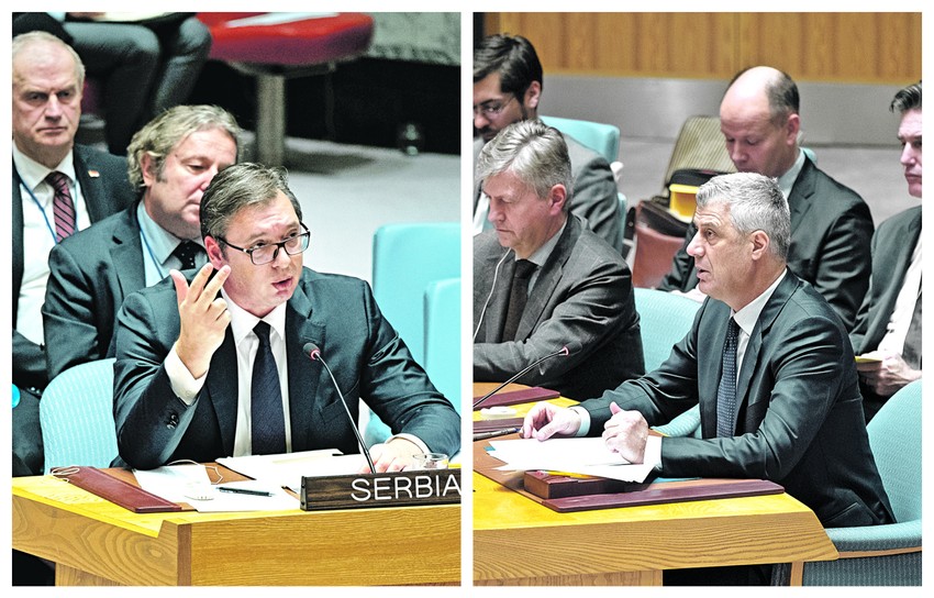 Vučić i Tači u Savetu bezbednosti