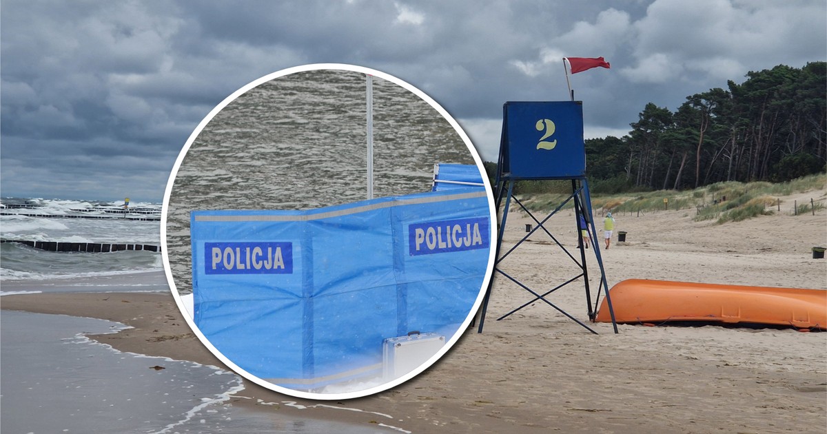 Tragedia na plaży w Dźwirzynie: Jak tonący mężczyzna zmienił wakacje w koszmar dla całej rodziny