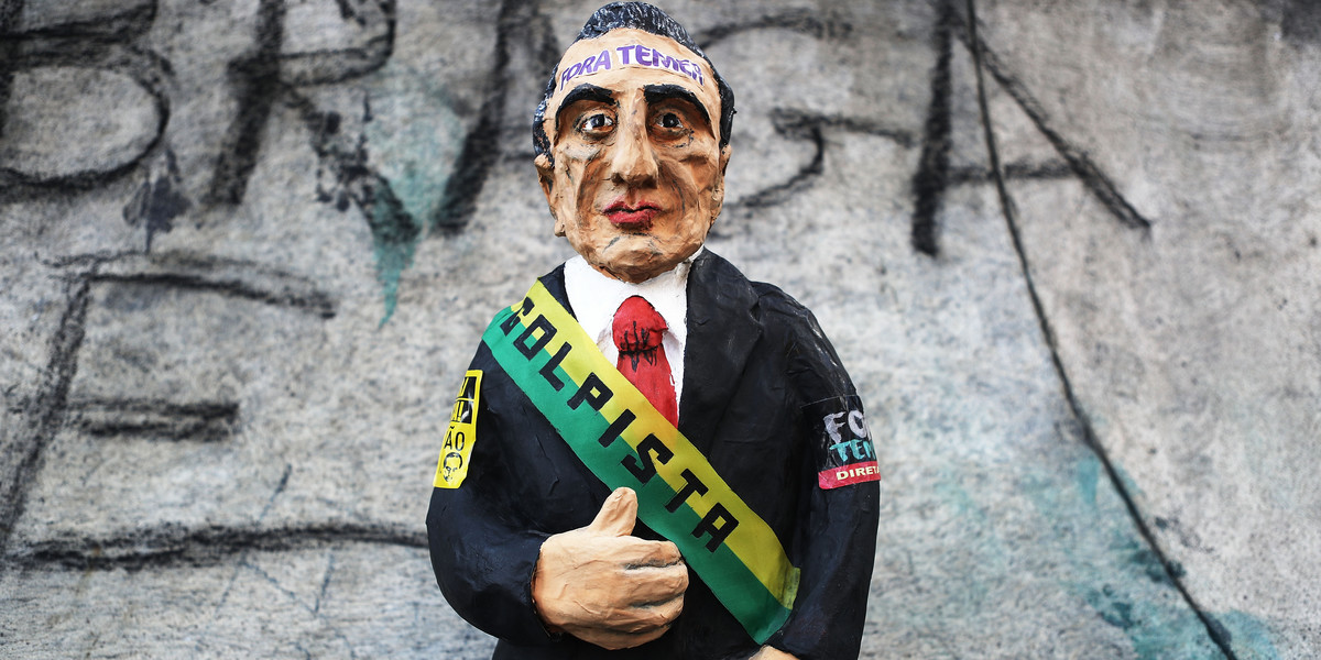 Prezydent Brazylii Michel Temer jest oskarżony o korupcję