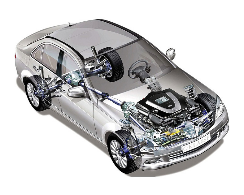 Mercedes-Benz klasy C: nowa generacja napędu na cztery koła 4Matic