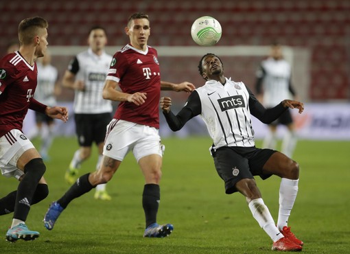 Detalji sa meča FK Sparta Prag - Partizan