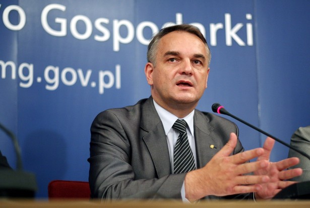 Waldemar Pawlak, wicepremier, minister gospodarki.