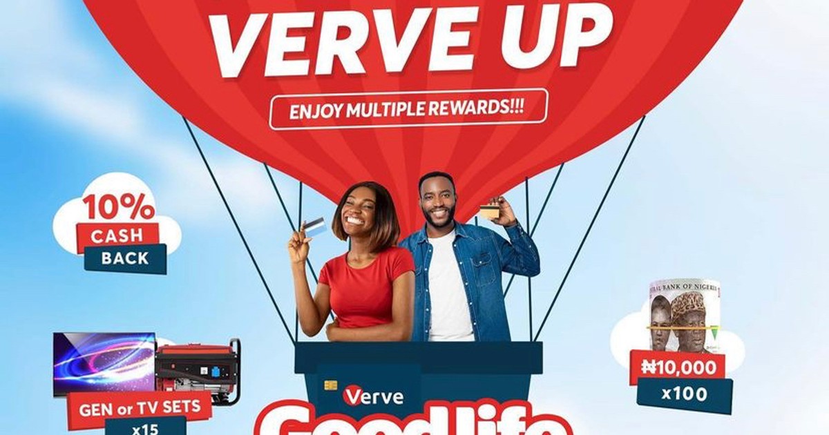 Verve Spreads Love, splashes over N50m, other prizes on cardholders - Vimarsana News