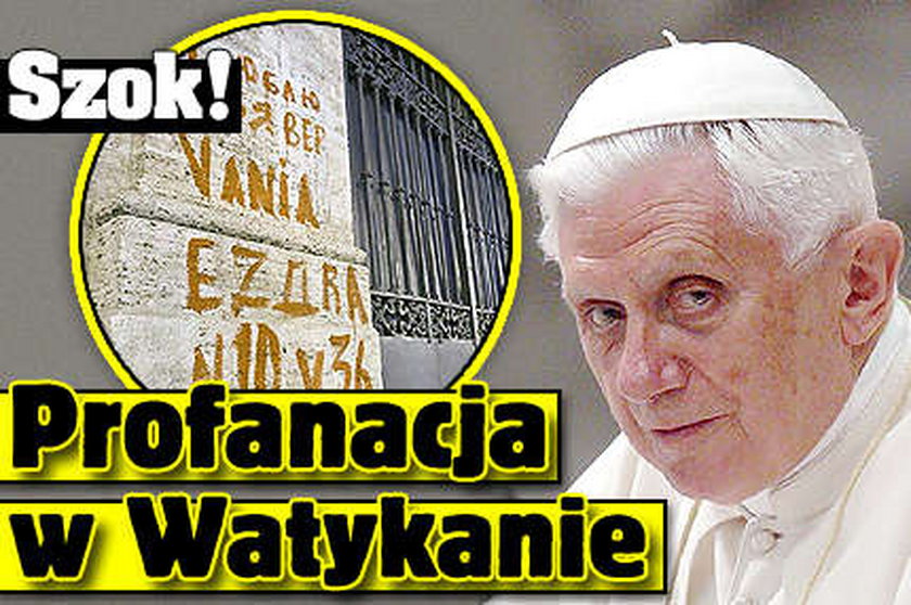 Profanacja w Watykanie!