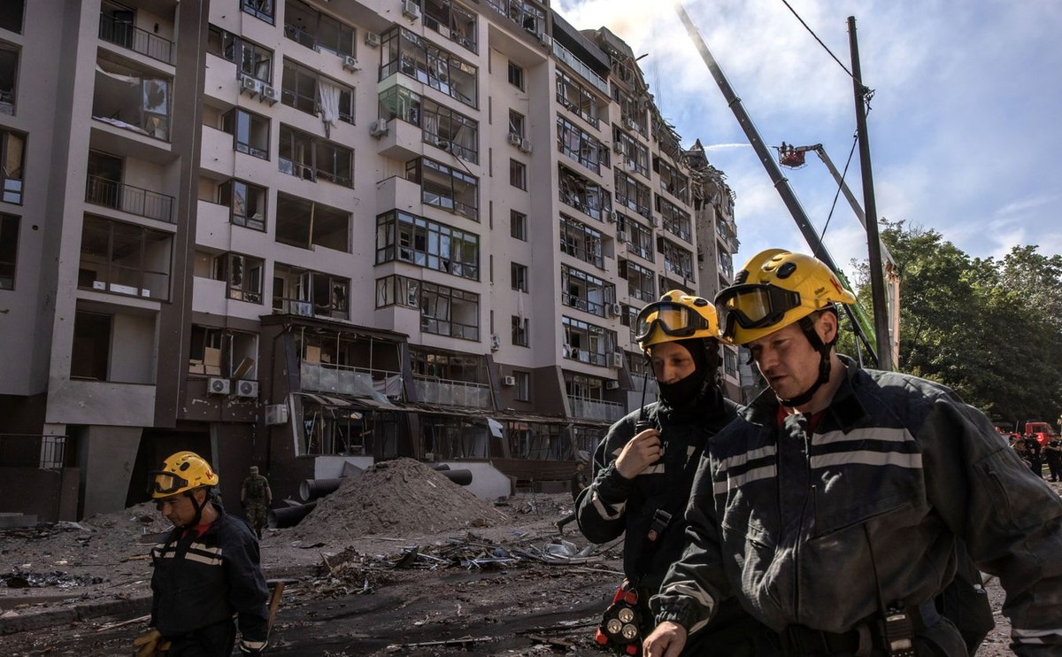 Rosyjskie naloty na Kijów