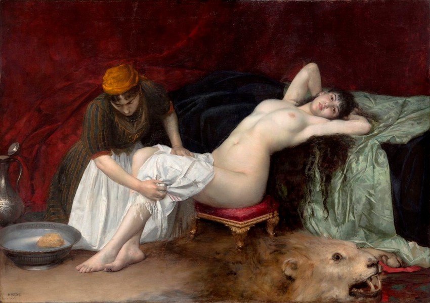 Remek delo u kolekciji: Vlaho Bukovac, “Velika Iza”, 1882.