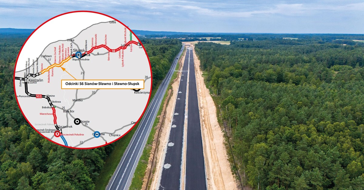 „Trasa Kaszubska” rośnie w oczach. W tym roku kierowcy pojadą kolejnym odcinkiem S6 [WIDEO]