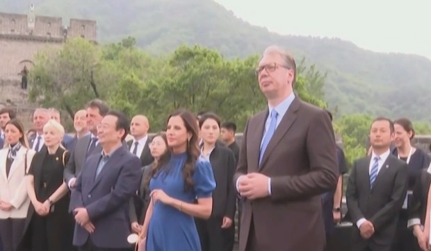 Aleksandar Vučić: Obilazak Kineskog zida 