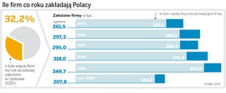 Od połowy 2011 roku rejestracja firmy przez internet